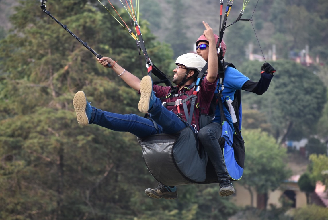 Paragliding in Nainital Experience Cost Price Charges